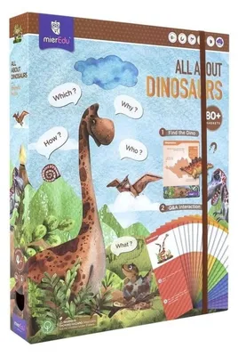 Immagine prodotto di Puzzle magnetico "Tutto sui dinosauri" di mierEdu