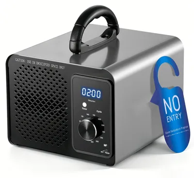 Produktbild von Ozongenerator - Industrielles Ozongerät 36000 mg/h - 120 Min Timer - 15 s Startverzögerung - Für Räume bis 300 m² - Gerüche entfernen - Für Auto Hotel Wohnung