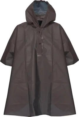 Produktbild von Wasserdichter Poncho-Regenmantel für Kinder Loap Xoberi Grau