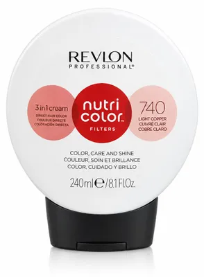 Produktbild von Revlon Professional Nutri Color™ Filters (740 Light Copper) 240 ml