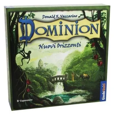 Imagen del producto de Dominion: Nuovi Orizzonti (Edición italiana) – Juego de mesa – Giochi Uniti – 2-4 jugadores – 10+