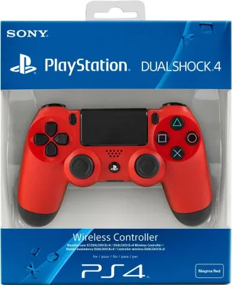 Produktbild von Sony DualShock 4 Wireless Controller PlayStation 4 PS4 rot (magma red) Retail