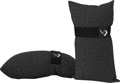 Produktbild von Famanu Sandtaschen für Schirme - 2 Stück, schwarz