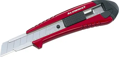 Image de Cutter 18 mm Pro "Alu" argent
