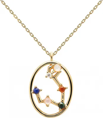 Produktbild von PDPAOLA Halskette STERNZEICHEN 18K gold plated silver gold