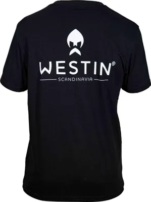 Produktbild von Westin Vertical T-Shirt Black - Angelshirt, Größe:XXXL