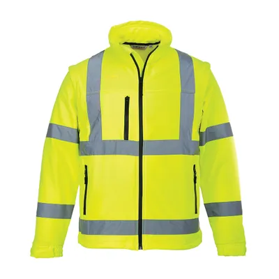 Obrázok produktu pre Portwest S428 Vysoko viditeľná softshellová bunda (3L) Yellow Veľkosť XXXL