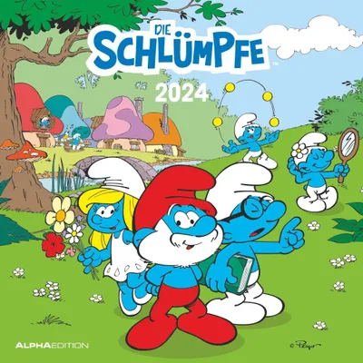 Obrázek produktu pro Skřítci 2024 – brožurový kalendář, rozměr 30x30 cm (otevřený 30x60 cm)