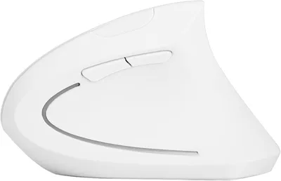 Produktbild von Vertikale Maus, 2,4 GHz drahtlose Ergonomische Maus -Gaming -Verzögerung , 3 einstellbare DPI 800/1200/1600 Level, 6 Tasten, PC, Laptop (weiß