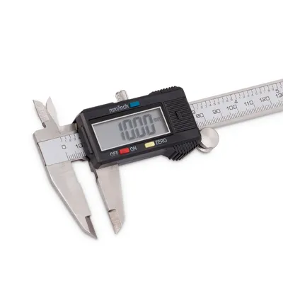 Produktbild von Digitaler Messschieber Innen und Aussenmessungen LCD Messgerät 0,01-150 mm Feststellfunktion - Schieblehre Digital