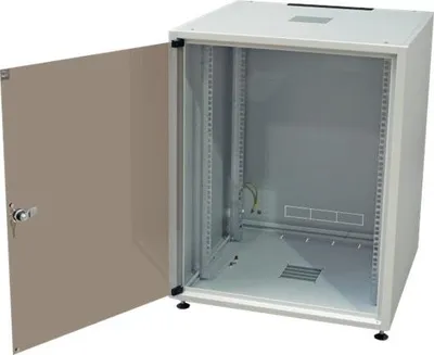 Immagine prodotto di EFB OFF-1566GR.V1RW EFB Netzwerkschrank OFFICE 15HE, 600x600 mm, RAL7035 (Speditionsversand)