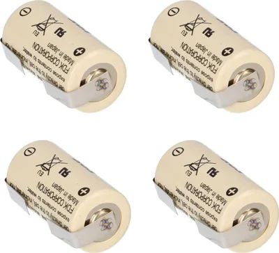 Produktbild von 4x FDK Lithium 3V Batterie CR 17335SE 2/3A - Zelle LF U-Form