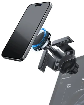 Immagine prodotto di Elzusha - Supporto magnetico per telefono da auto, compatibile con schermi da 12,9 pollici