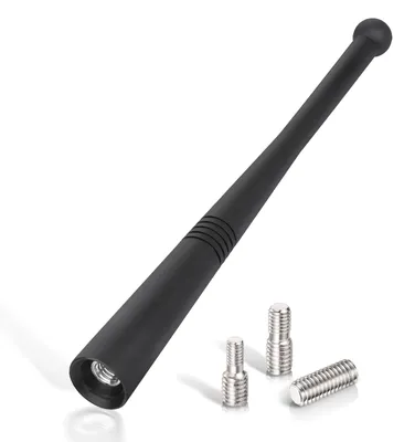 Auto-Dachantenne 14 cm, FM/AM, universell, 3 Adapter