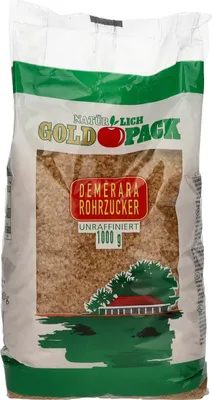 Produktbild von Rohrzucker unraffiniert 1000 g