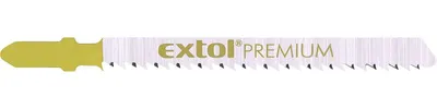 Produktbild von EXTOL PREMIUM Stichsägeblätter, 5 Stück, 75 x 2,5 mm, HCS