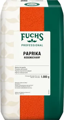 Zdjęcie produktu dla Fuchs Professional papryka różana owocowa ostra mielona 1000g