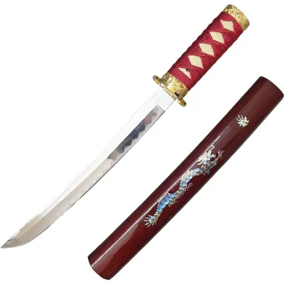 Produktbild von Magnum Samurai Pracht Tanto rot