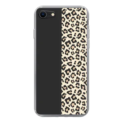 Produktbild von MuchoWow® Handyhülle Schutzhülle Hülle für iPhone 8 Tiere - Muster - Panther Silikon Softcase Handy Hülle - Schutzhaube