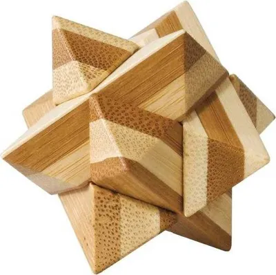 Produktbild von Logikspiel IQ 3D-Puzzle in einer Metallbox „Star“, Fridolin