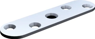 Image de Platine/chant pour axe de 12mm - MANTION - 0056