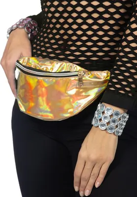 Produktbild von 80er Bauchtasche gold - Karneval Faschingskostüm