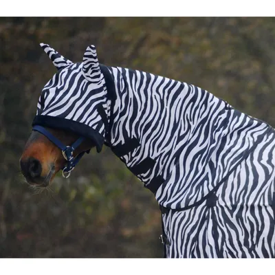 Produktbild von Waldhausen Halsteil Zebra Fliegenhalsteil Shetty
