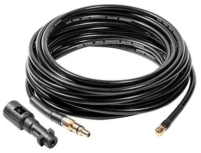 Zdjęcie produktu dla Wąż do czyszczenia rur 15 m elastyczny pcw z adapterem zestaw