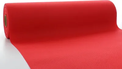Produktbild von Mank Tischläufer 40 cm x 24 lfm rot 70g Airlaid