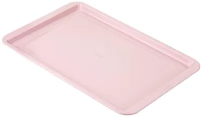 Backblech 43x28 cm pastellrosa Antihaftbeschichtung