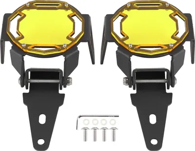 Obrázok produktu pre Motocykel Fog Light Guard Ochranný kryt LED svetiel pre R1200GS/R1250GS Adventure Lcyellow
