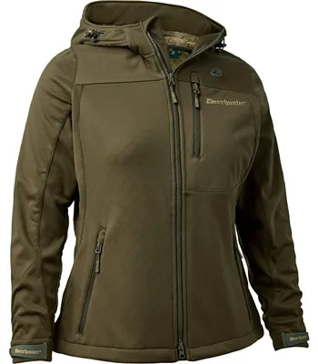 Productafbeelding van Lady Excape Softshell jas voor dames (kleur: Art Green), maat 46