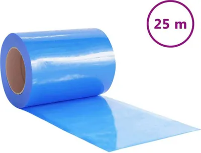 Produktbild von Türvorhang Blau 300x2,6 mm 25 m PVC