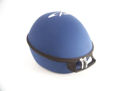 Produktbild von CP EVA Helmet Hard Case - Helm Hartschalenkoffer - Hülle für Skihelme - Tasche für Ski-und Snowboardhelme dark blue with yellow logo