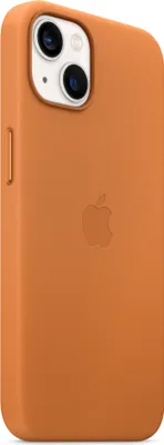 Obrázok produktu pre Kožené puzdro Apple MagSafe na iPhone 13 zlatohnedé