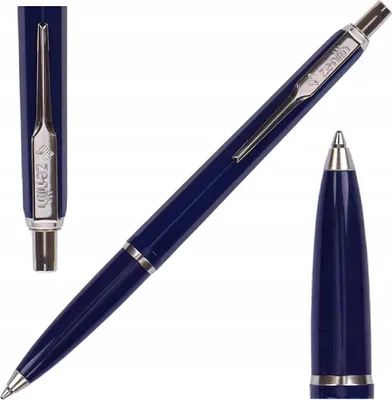 Produktbild von DRUCKKUGELSCHREIBER elegante blaue Mine ZENITH 7 Classic MARINEBLAU