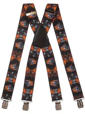 Productafbeelding van X-vormige Bretels met Patroon - Verstelbare 4 cm Bretels voor Volwassenen