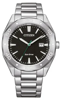 Zdjęcie produktu dla Męski zegarek Citizen model: BM7631-52E z czarną tarczą i bransoletą ze stali nierdzewnej