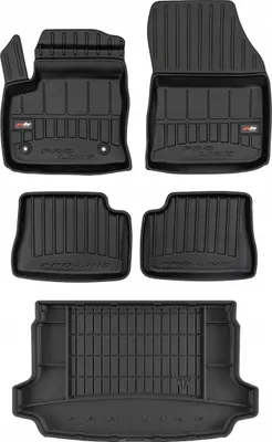 Produktbild von 3D SET Fußmatten und Kofferraummatte Fiat 600e Elektro ab 2023-