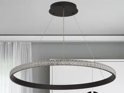 Obrázok produktu pre LED závesná lampa na lanku + diaľkový ovládač 55W - J4387/B