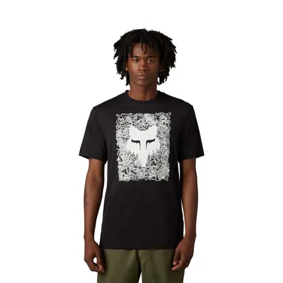 Produktbild von FOX Kurzarm Fahrrad-Shirt - AUXLRY - Schwarz L
