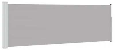 Produktbild von vidaXL Ausziehbare Seitenmarkise 100x314 cm Grau