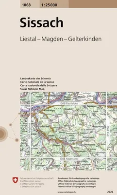 Produktbild von Swisstopo 1 : 25 000 Sissach