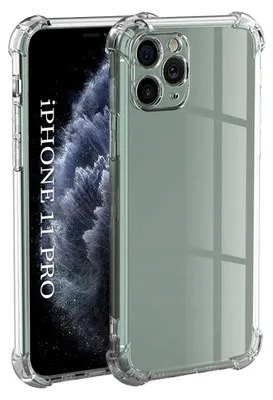 Obrázok produktu pre Techsuit Shockproof Clear Silicone kryt na iPhone 11 Pro – číry