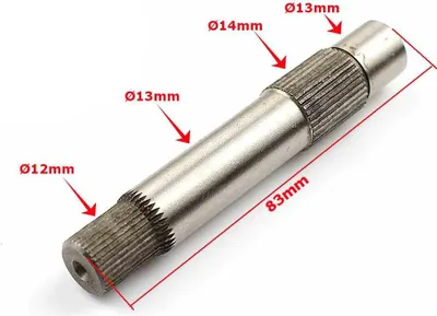 Zdjęcie produktu dla Wałek dźwigni zmiany biegów JUNAK 83 mm W