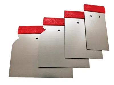 Produktbild von Toolland Japanspachtel-Satz, 4-tlg., Kunststoffgriff
