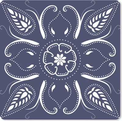 Produktbild von MuchoWow® Mauspad Mousepad Gestaltung - Mandala - Bohème 20x20 cm - Mousepads - Maus Mat - Pad - Mausunterlage - Desk Mat - Bureauartikeln