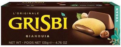 Produktbild von Grisbi Vegan Gianduia 135g