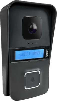 Image de Kit portier vidéo connecté wifi - Urmet Captiv - 1720/1 -