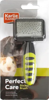 Produktbild von Karlie Zupfbürste schwarz/grün